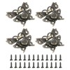 QUARKZMAN Pack of 4 Hasp Latches, 43 x 51 mm