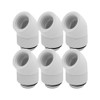 Dracaena 6 Pack G1/4" Thread Male to Female Extender Fitting,