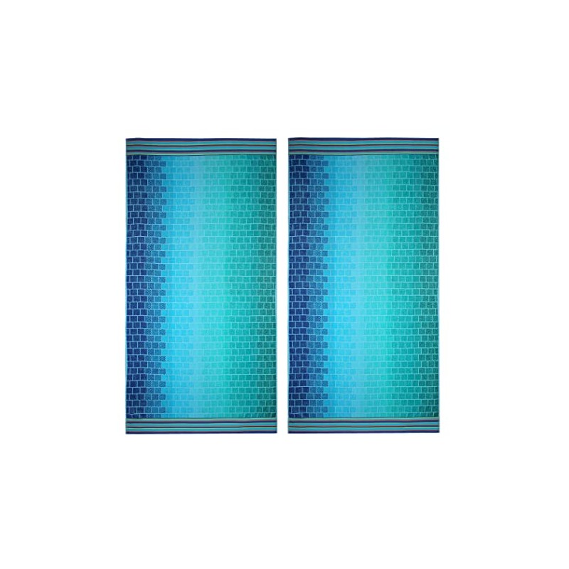 COTTON CRAFT Oversized Luxury Beach Towels - 2 Pack