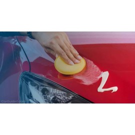 Hs Car Wax Paste Carnauba Ultra Gloss with Applicator 10oz HS