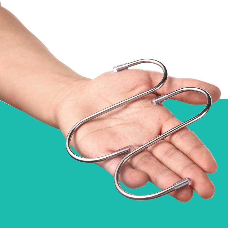 16 S Hooks Stainless Steel – Holds up to 25