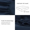 Tifschlaf Double Fitted Sheet Deep - Navy Blue Bed Sheet