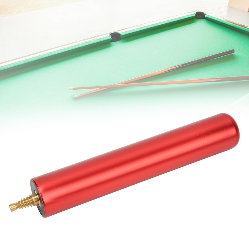 Aluminum Alloy Pool Billiard Cue Extension 6 Inch Snooker Cue