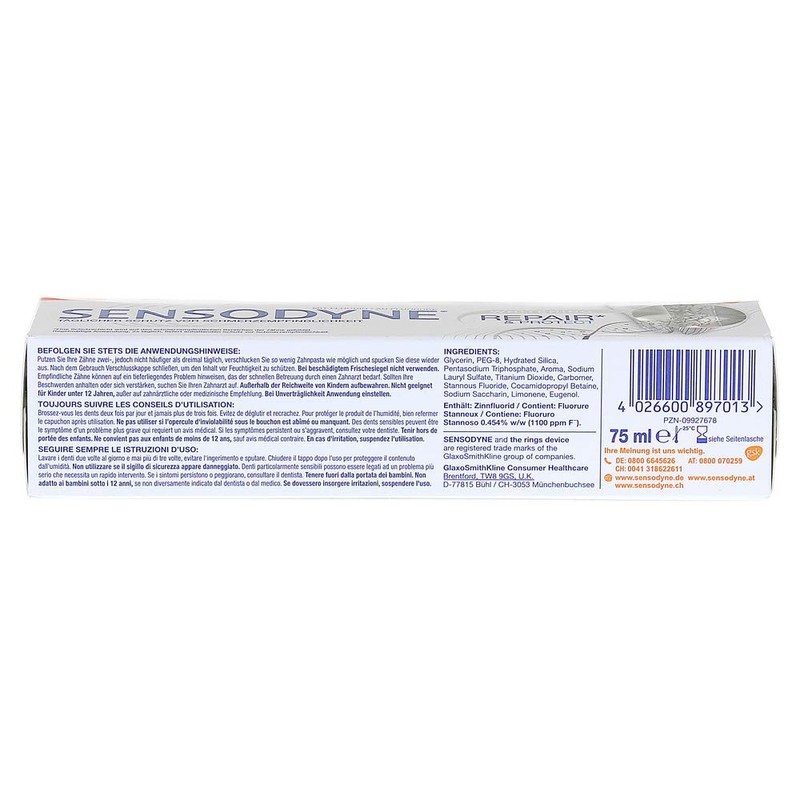 Sensodyne Repair & Protect Whitening Toothpaste