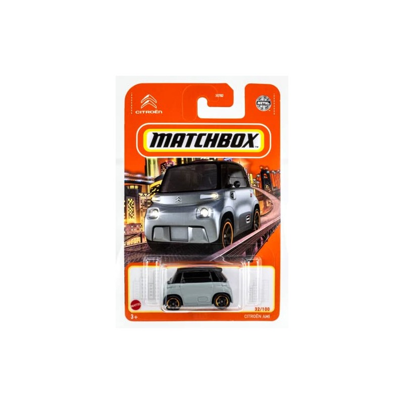 Matchbox Citroen Ami Metal Pieces Grey 32/100 Special Edition%100 Electric