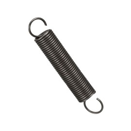 TOP-VIGOR 1Pcs Extension Compressed Spring, 1mm Wire Dia, 10mm OD, 60mm Free Length Durable Steel Compression Springs, Small Dual Hook Extended Tension Springs