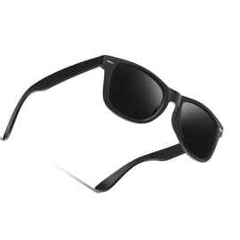 Glapeame Sunglasses for Men Unisex Polarised Lenses for Cycling RunningSilky silver-gray surface