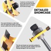 Tongue and Groove Router Bit Set of 2 Pieces,Router Bits