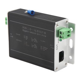 2 in 1 Ethernet Surge Protective Device Network Camera Surge Protector for Monitoring System 24V