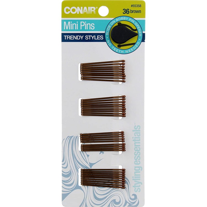 Conair Conai 36 Mini Bob Pn Size Pw, Pack of