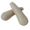 FZJDSD 2pcs Tan Leather Seat Armrest Cover Compatible with Toyota