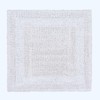 Homescapes Premium Shower Mat, White, 50 x 50 cm with
