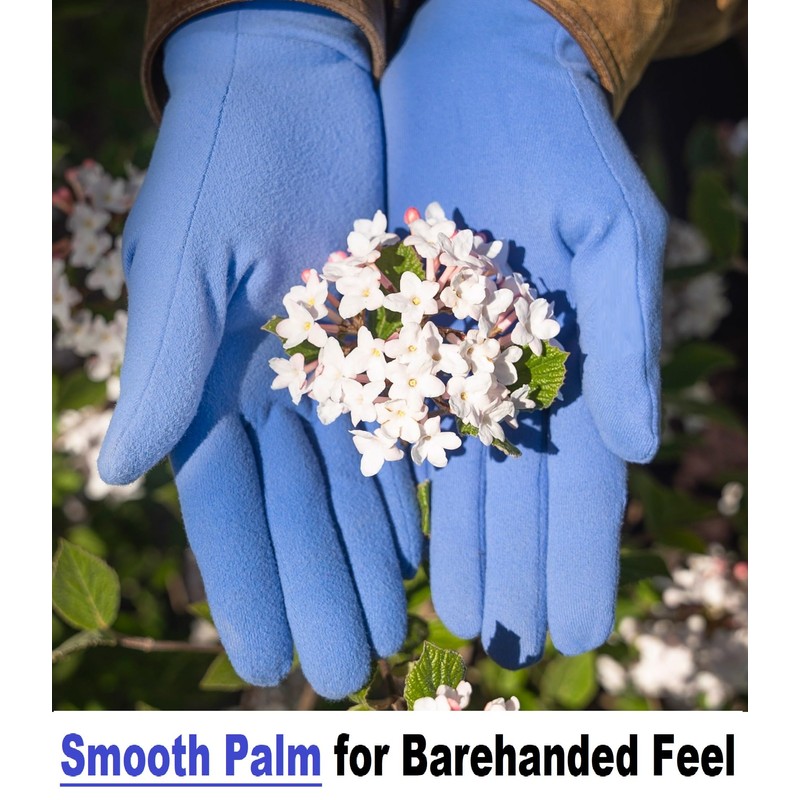 Foxgloves Original Gardening Gloves (Periwinkle Blue, Small)