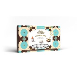 Confetti Maxtris Ciocomandorla gusto Cocco e Nut, scatola 500g