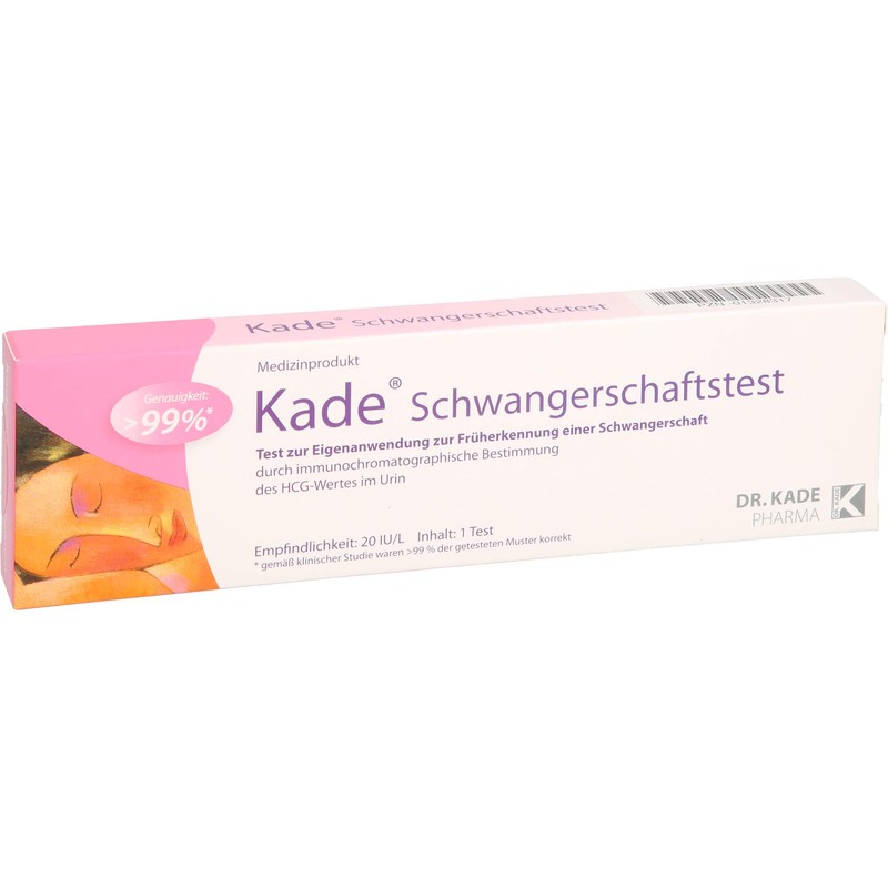 KADE Pregnancy test, pack of 1