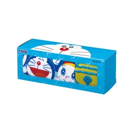 Nissen Shoko DR-07152 Doraemon Towel Set (1 Face Towel, 1 Towel Square) White "Doraemon Petite Gift"