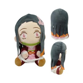 Veloz Ayala Toys and Electronics Juguetes de Peluche Kimetsu de Anime Peluches de Anime Suaves de 20 cms para Niños y Adultos Cumpleaños Día del Niño y Decoración con Diseños Increíbles (Nezuko)