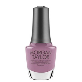 Morgan Taylor Nail Lacquer The Color Of Petals Collection (Merci Bouquet) Purple Professional Lacquer, Vibrant, Chip-Resistant, Fast-Drying, Long-Lasting, High-Shine, 0.5 ounce