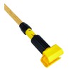 Rubbermaid Commercial Products Gripper 60" Wood Wet Mop Handle, Natural,