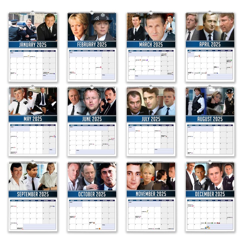 The Calendar King // The Bill - A4 Size 2025