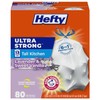 Hefty bolsas de basura con cordón para cocina, ultra fuertes,