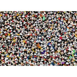 Ravensburger Mickey Challenge 1000 Piezas Rompecabezas para Adultos – Cada Pieza es única, tecnología Softclick Significa Que Las Piezas encajan Perfectamente