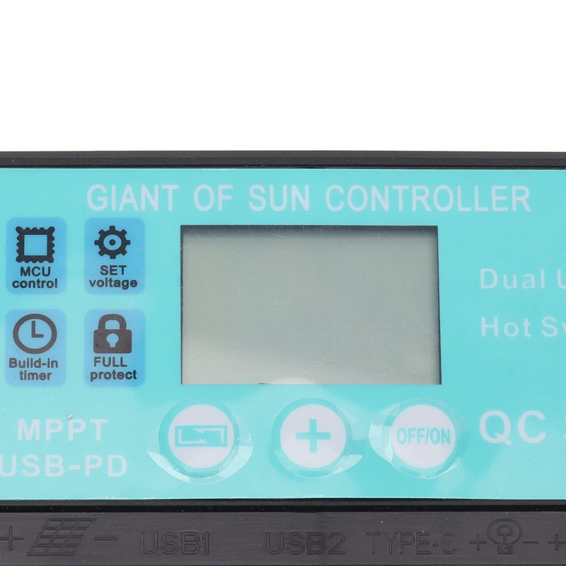 Solar Charge Controller Solar Power Controller Panel Controller Dual USB