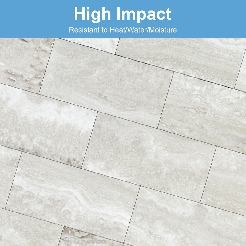 10-Pack Peel and Stick Tile Backsplash 12"X12" PVC Wall Tiles,
