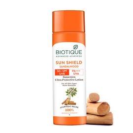 Biotique Face & Body Sun Lotion SPF 50 - Sandalwood 120ml by Biotique