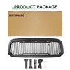 MATMACRO Grille Front Bumper Honeycomb Grill For 2013-2018 Dodge Ram