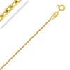 PLANETYS - Anchor Chain Diamond-Coated Ankle Chain Anklet 925 Sterling