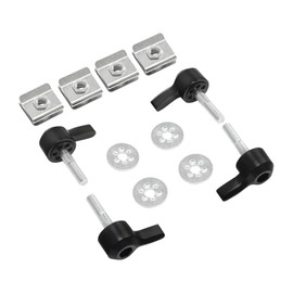 XLTOK Saddlebag Mounting Hardware Theft Deterrent System Lock Fit For Harley Touring Road Street Glide Electra Glide Ultra Classic Street Glide Road King Ultra Limited 1993-2024(Black)