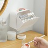 Poeland Wall Mounted Small Items Storage Box Sanitary Napkin Organizer
