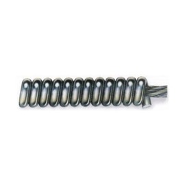 GENERAL WIRE SPRING GIDDS-214102 Pipe Cleaners Drain Cleaning Cable 1/4" x 25', With El Basic Plug Head - 214102