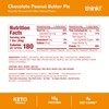 think! Delight Protein Bars, Chocolate Peanut Butter Pie, Low Sugar