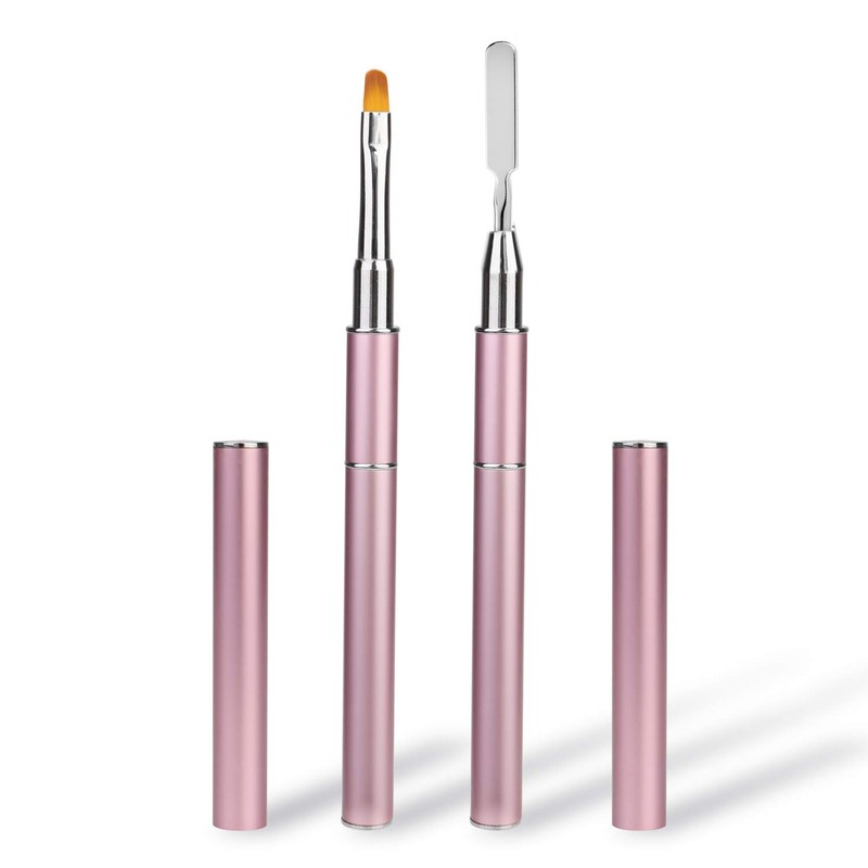 Dual-Ended Gel Brush & Picker Brush tool, Mwoot Stainless Steel