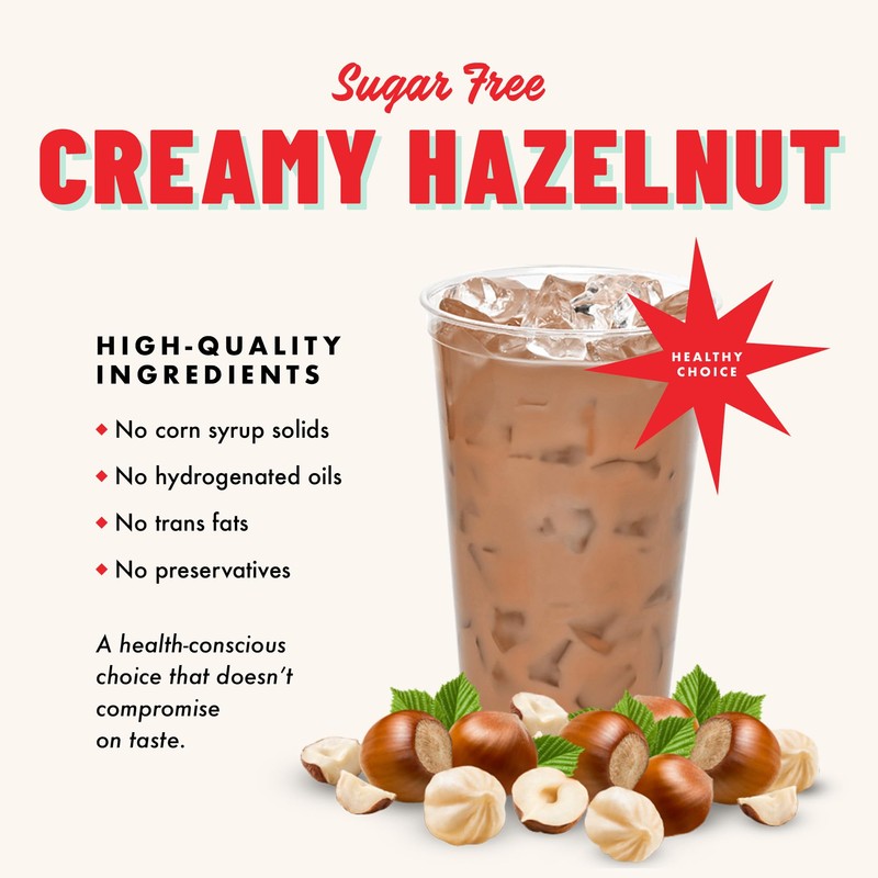 Gosh That's Good! Brand™ Sugar Free Creamy Hazelnut - Flavor