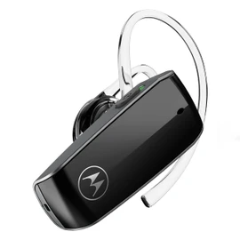 Motorola Sound HK385 Bluetooth Headset in-Ear Mono Bluetooth Earpiece with CVC Touch Control for Calls - IPX4 Sweat Resistant, Smart Touch/Voice Control, Noise Suppression Wireless Earpiece - Black