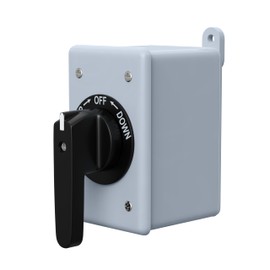 AMS Boat Lift Switch with 3-Position (Maintained Switch) – Precision Lift Control for Up to 2-HP Motors, Equipped with Corrosion-Resistant Stainless Steel Terminals for Enhanced Durability