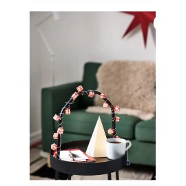 IKEA STRÅLA LED decorative table lamp, tree battery operated, 7 7/8 "