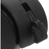 4 Piezas Ruedas Giratorias de Oficina M8*13mm PP Negras para
