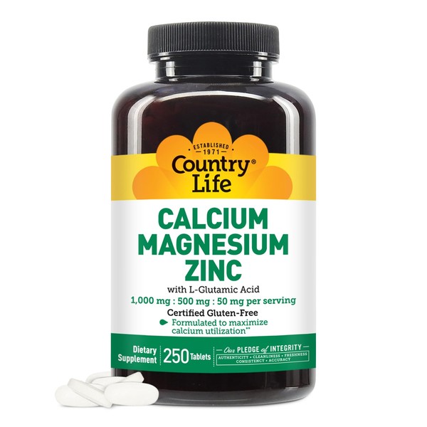 Country Life Country Life Calcium Magnesium Zinc with Vitamin D3