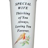 Memorial Grave Flower Pot - 33cm tall Sturdy White Memorial