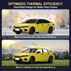 ZATOOTO Car Window Shades for Honda Civic 2017-Present, Side Window