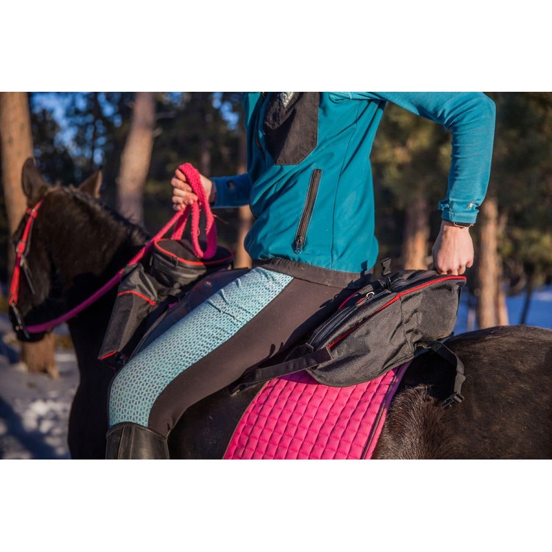 TrailMax English & Endurance Horse Saddle Bag; Horse Cantle Bag