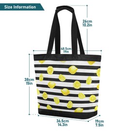 senya Mesh Beach Bag Handy Mesh Tote Bag Large Beach Bags Watercolor Lemons Sandproof Swim Pool Bag for Gym Travel Daily, Mesh-watercolor Lemons, One Size