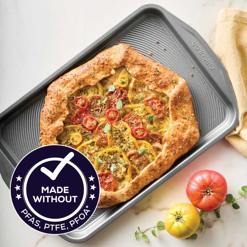 Circulon Total Bakeware Nonstick Cookie Baking Sheet, 10" x 15",