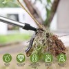 OFFCUP Stand Up Weeding Tool, Detachable Handle Weed Remover Tool,
