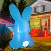 Easter Inflatable Yard Decorations-Easter Bunny Blow Up Cute Rabbits Theme
