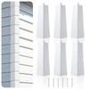 6 Pcs Aluminum Siding Corners 8.5 Inch Outside White Corner